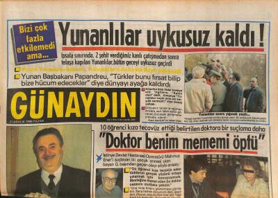 Günaydın Gazetesi 21 Aralık 1986 - Yunanlılar Uykusuz Kaldı ! - Fenerbahçe Gençlerle Vurdu GZ127814 - 1