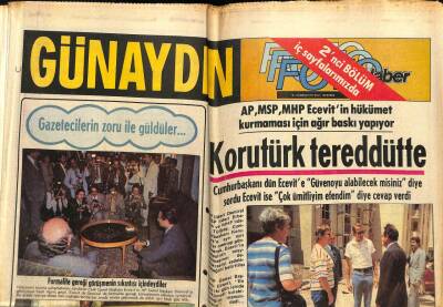 Günaydın Gazetesi 21 Haziran 1977 - Necmettin Erbakan Demirelin Görüşme İsteğini Kabul Etmedi GZ58136 - 1