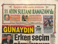 Günaydın Gazetesi 21 Ocak 1996 - Türkan Şoraya Onur Ödülü GZ81096 - 1