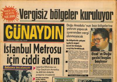 Günaydın Gazetesi 21 Temmuz 1984 - Renaultun Değişik Modelleri Ağustos Ayından İtibaren Satışa Çıkartılacak GZ126029 - 1
