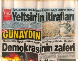 Günaydın Gazetesi 22 Ağustos 1991 - Arif Sağdan İbrahim Tatlısese Aday Olma GZ72163 - 2