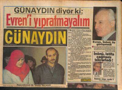 Günaydın Gazetesi 22 Mart 1987 - Nazan Şorayın Sevgilisi Yurt Dışına Çıkmadı - Belçikada Türk Karnavalı ! GZ127818 - 1