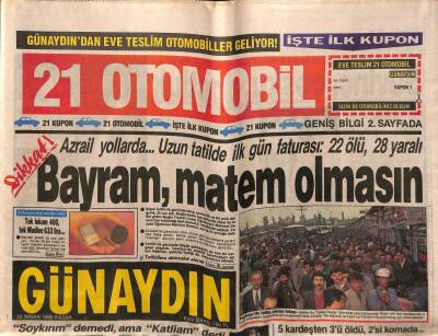 Günaydın Gazetesi 22 Nisan 1990 - Doğum Günü Hediyesi GZ55949 - 1