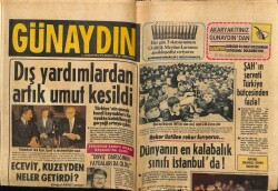 Günaydın Gazetesi 23 Aralık 1978 - Dış Yardımlardan Umut Kesildi GZ64207 - 2