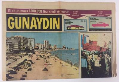 Günaydın Gazetesi 23 Ekim 1974 - Kıbrıs Türk Bölgesi Kurban Bayramında Turizme Açılıyor GZ13200 - 2