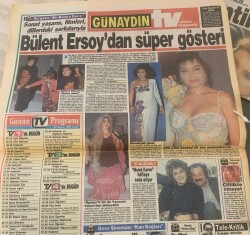 Günaydın Gazetesi 23 Kasım 1990 - Hukukçulardan Kenan Evren Tartışması - Bülent Ersoy'dan Süper Gösteri GZ133910 - 2