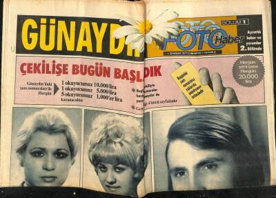 Günaydın Gazetesi 23 Nisan 1977 - Dans Uğruna Canından Olan Yusuf Kaptanoğlu GZ58282 - 1