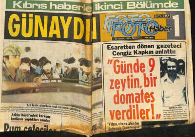 Günaydın Gazetesi 24 Ağustos 1974 - Rumlar Türk Bölgesine Dönüyor GZ58128 - 1