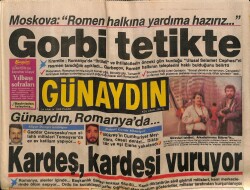 Günaydın Gazetesi 24 Aralık 1989 - Ekranda Michael Jackson Fırtınası GZ62546 - 2