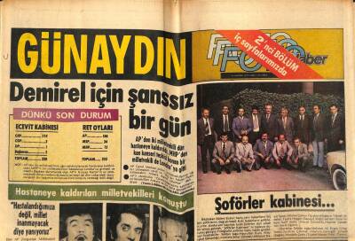 Günaydın Gazetesi 24 Haziran 1977 - APliler Sakıp Sabancıya Ateş Püskürüyor GZ58305 - 1