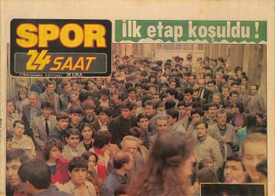 Günaydın Gazetesi 24 Saat Spor Eki 17 Nisan 1985 - Galatasaray Sekizinci Kupaya Soyunuyor - Ulusu Olayların Kaynağını Araştırıyor GZ126004 - 1