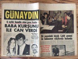 Günaydın Gazetesi 24 Şubat 1972 - Mao , Nixona Bir Çift Panda Ayısı Hediye Etti GZ72837 - 2
