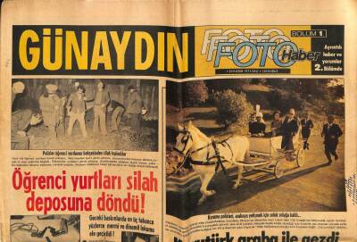Günaydın Gazetesi 25 Kasım 1975 - TRT Genel Müdürü Nevzat Yalçıntaş Nihayet İstifa Etti GZ58274 - 1