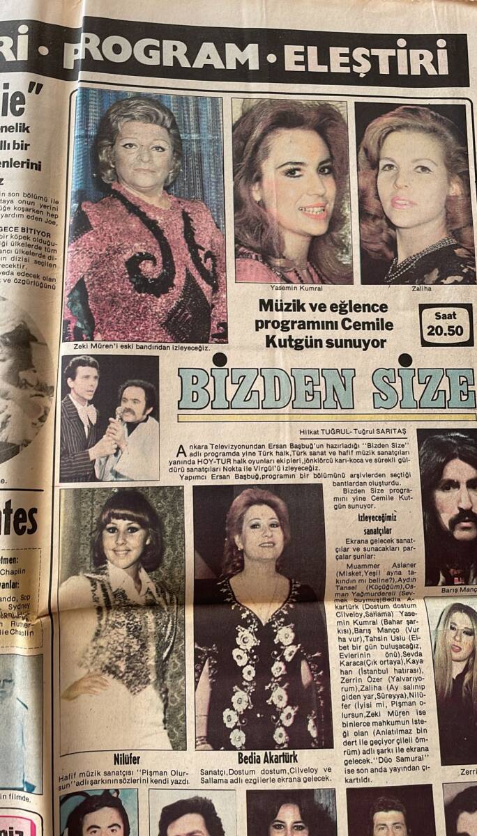 Günaydın Gazetesi 25 Mart 1978 - Ecevit İle Carter İnatlaşıyor - Zeki Müren'i Eski Bandından İzleyeceğiz GZ152146 - 2