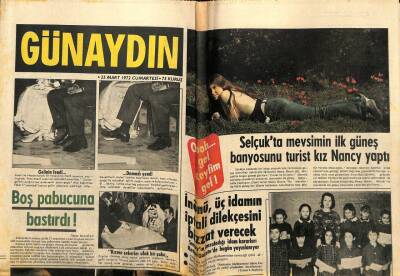 Günaydın Gazetesi 25 Şubat 1972 - Yerli Clay Rakibini Perişan Etti GZ58317 - 1