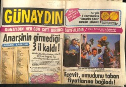 Günaydın Gazetesi 26 Eylül 1979 - Almanlar Koza Yağı İle Traktör Çalıştırdı GZ102410 - 1