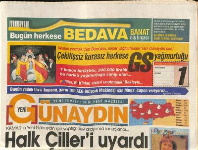 Günaydın Gazetesi 26 Kasım 1963 - Halk Çilleri Uyardı GZ81090 - 1