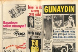 Günaydın Gazetesi 27 Ocak 1975 - Tekelin İlk Zammı Çaya Geldi GZ102447 - 2