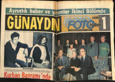 Günaydın Gazetesi 28 Aralık 1974 - İsmet Paşasız Herşey Tatsız GZ58170 - 1