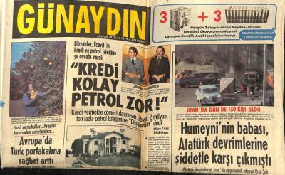 Günaydın Gazetesi 28 Ocak 1979 - İş Adamı Kadir Has Kalp Krizi Geçirdi GZ58264 - 1