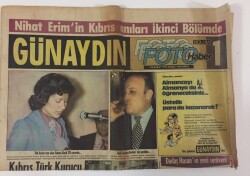 Günaydın Gazetesi 28 Şubat 1975 - Kıbrısta Türk Kurucu Meclisinin Açılışında Büyük Bir Tören Yapıldı GZ13179 - 1