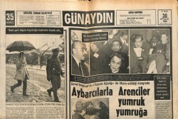 Günaydın Gazetesi 30 Aralık 1968 - Barzaninin Çetecileri Asker Dolu Irak Trenini Havaya Uçurdu GZ102437 - 2