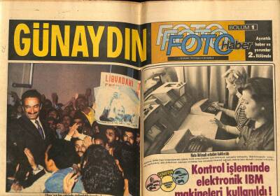 Günaydın Gazetesi 30 Mart 1976 - Libya Başkanı Eceviti Bir Türlü Bırakmıyor GZ58114 - 1
