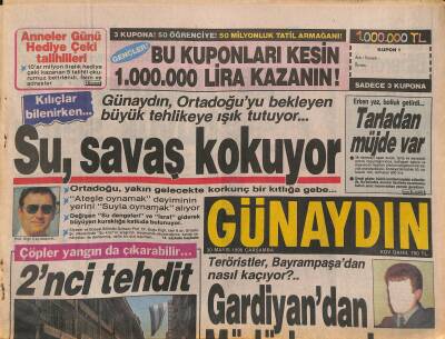 Günaydın Gazetesi 30 Mayıs 1990 - Elvis Presleyden Müzikal Güldürdü - Teröristler , Bayrampaşadan Nasıl Kaçıyor ?.. GZ127939 - 1