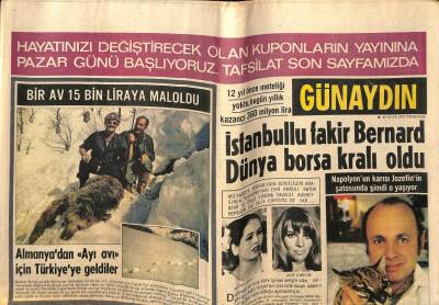 Günaydın Gazetesi 30 Ocak 1969 - Katolik Papazlar Evlenme İzni Almak İçin Para Topluyor GZ58298 - 1