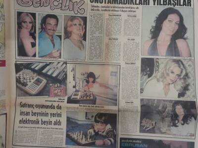 Günaydın Gazetesi 31 Aralık 1978 - Türkan Şoray,Filiz Akın,Fatma Girik Unutamadıkları Yılbaşılar GZ89505 - 1