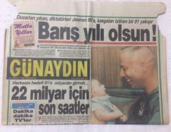 Günaydın Gazetesi 31 Aralık 1990 - Ahunun Göbeğinde Kanun Çalacaklar,Kabinede Köstebek Var - GZ17463 - 1