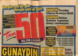 Günaydın Gazetesi 31 Mayıs 1985 - Yalovada Venedik Kuruluyor GZ72152 - 2