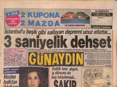 Günaydın Gazetesi 31 Mayıs 1990 - Zerrin Özerin Müzikli Belgeseli - Sakıp Ağa , Yalnız Adam GZ126833 - 1