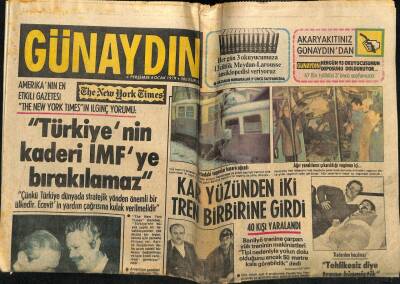 Günaydın Gazetesi 4 Ocak 1979 - Minik Serçe Altın Yılını Yaşadı GZ58082 - 1