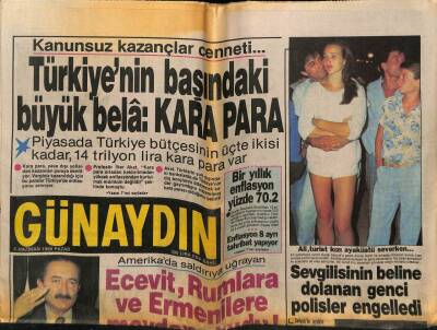 Günaydın Gazetesi 5 Haziran 1988 - Ecevit Rumlara Ve Ermenilere Meydan Okudu GZ56795 - 1
