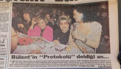Günaydın Gazetesi 5 Mart 1990 - Bülent Ersoy 