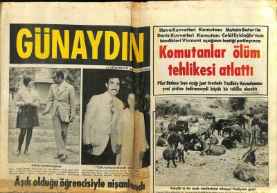 Günaydın Gazetesi 6 Ağustos 1971 - 800 Milyonluk Dev Ülke ÇİN GZ87434 - 1