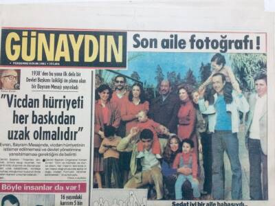 Günaydın Gazetesi 8 Ekim 1981 - Kadınlarda Nafaka Verecek, Nafaka Ödeyen Ünlü Kadınlar GZ41226 - 1