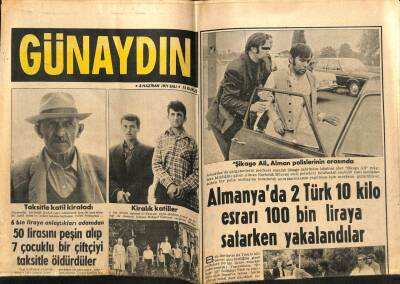 Günaydın Gazetesi 8 Haziran 1971 - Kolera Salgını Bütün Dünyayı Tehdit Ediyor GZ58113 - 1