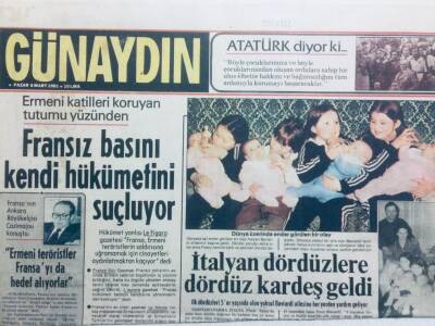 Günaydın Gazetesi 8 Mart 1981 - Fransız Basını Kendi Hükümetini Suçluyor GZ42134 - 1