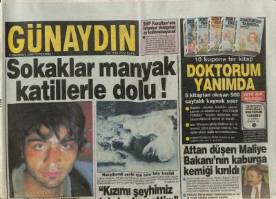 Günaydın Gazetesi 9 Haziran 1988 - Özalın Annesinin Mezarı İçin Danıştayda Dava Açıldı GZ87440 - 1