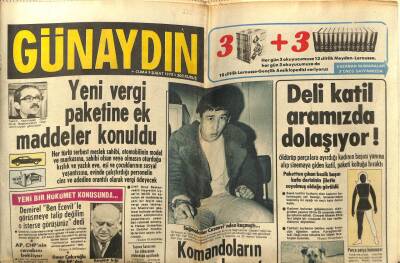 Günaydın Gazetesi 9 Şubat 1979 - Piraye Uzunu Soydular GZ56778 - 1