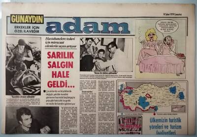 Günaydın Gazetesi Adam Eki 10 Şubat 1979 Ülkemizin Turistik Yöreleri Ve Turizm Faaliyetleri -GZ37214 - 1