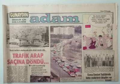 Günaydın Gazetesi Adam Eki 2 Kasım 1978 Konya Emniyet Teşkilatında Bütün Müdürlerin Lakapları Var -GZ33187 - 1