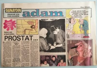 Günaydın Gazetesi Adam Eki 20 Kasım 1978 Dünyanın En Kısa Ancak En Pahalı Yolculuğu -GZ37133 - 1
