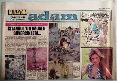 Günaydın Gazetesi Adam Eki 22 Kasım 1978 Amerikanın Kıbrıs Planını Açıklıyoruz -GZ37135 - 1
