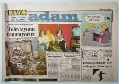 Günaydın Gazetesi Adam Eki 23 Ekim 1978 Lübnanda Halk Barış Ümitlerini Suudi Arabistan Askerlerine Bağladı -GZ33184 - 1