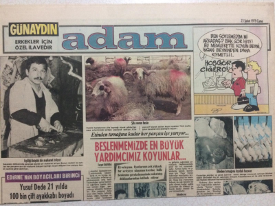 Günaydın Gazetesi Adam Eki 23 Şubat 1979 - Sıkıyönetime Muhalefet, Çin Vietnamda Soykırım Yapıyor GZ27330 - 1