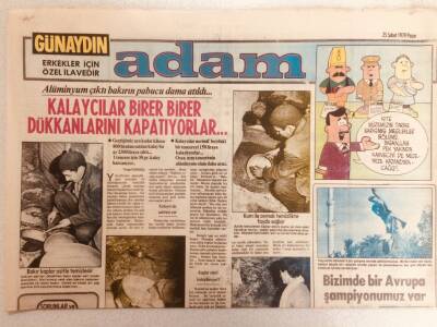 Günaydın Gazetesi Adam Eki 25 Şubat 1979 - Gençler Ligi Baltalanıyor GZ38938 - 1
