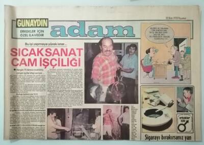 Günaydın Gazetesi Adam Eki 30 Ekim 1978 Ecevit-Denktaş Ekonomik Zirvesinin Yapılması İsteniyor -GZ33186 - 1